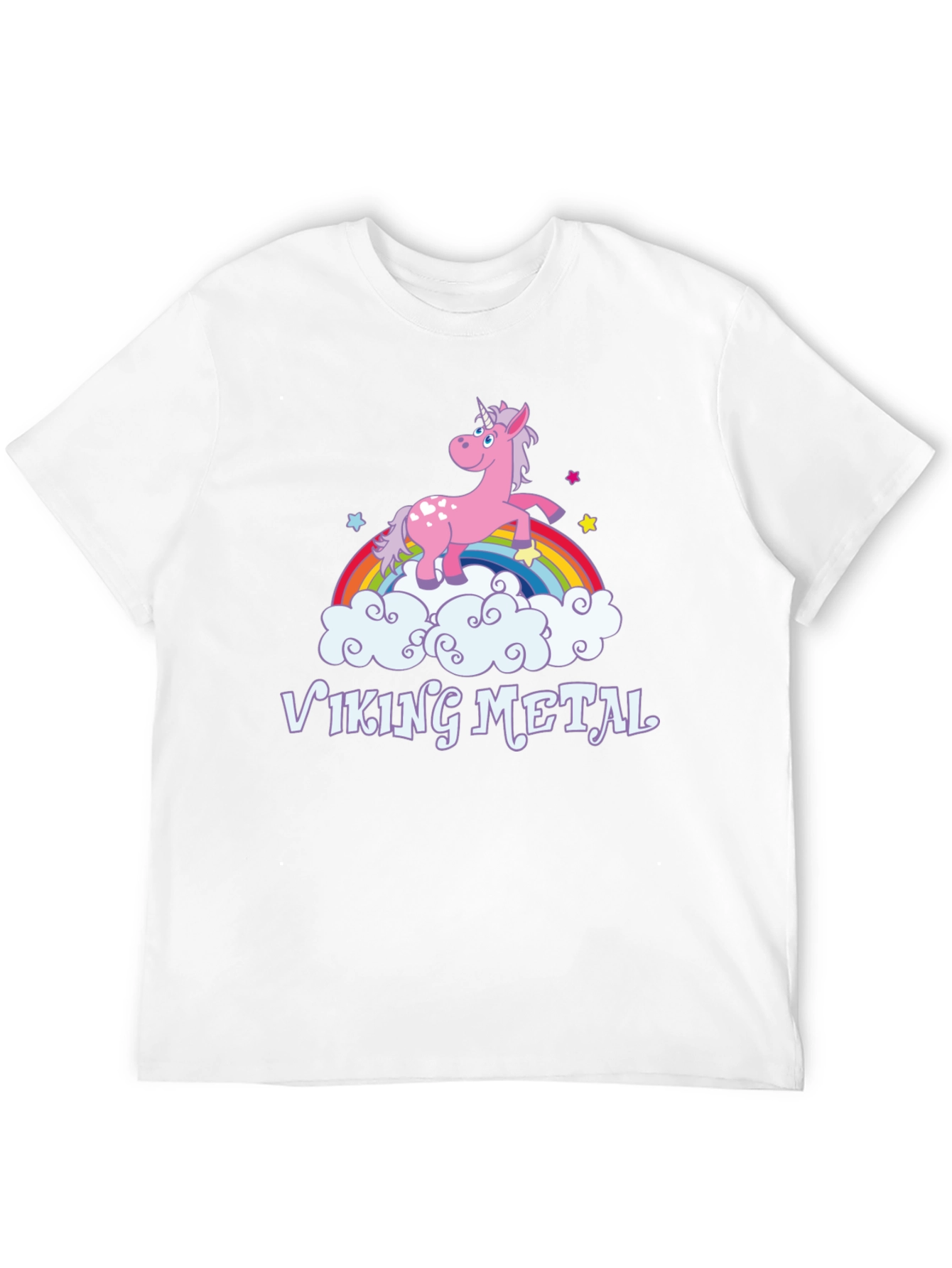 Unicorn Viking Metal T-Shirt