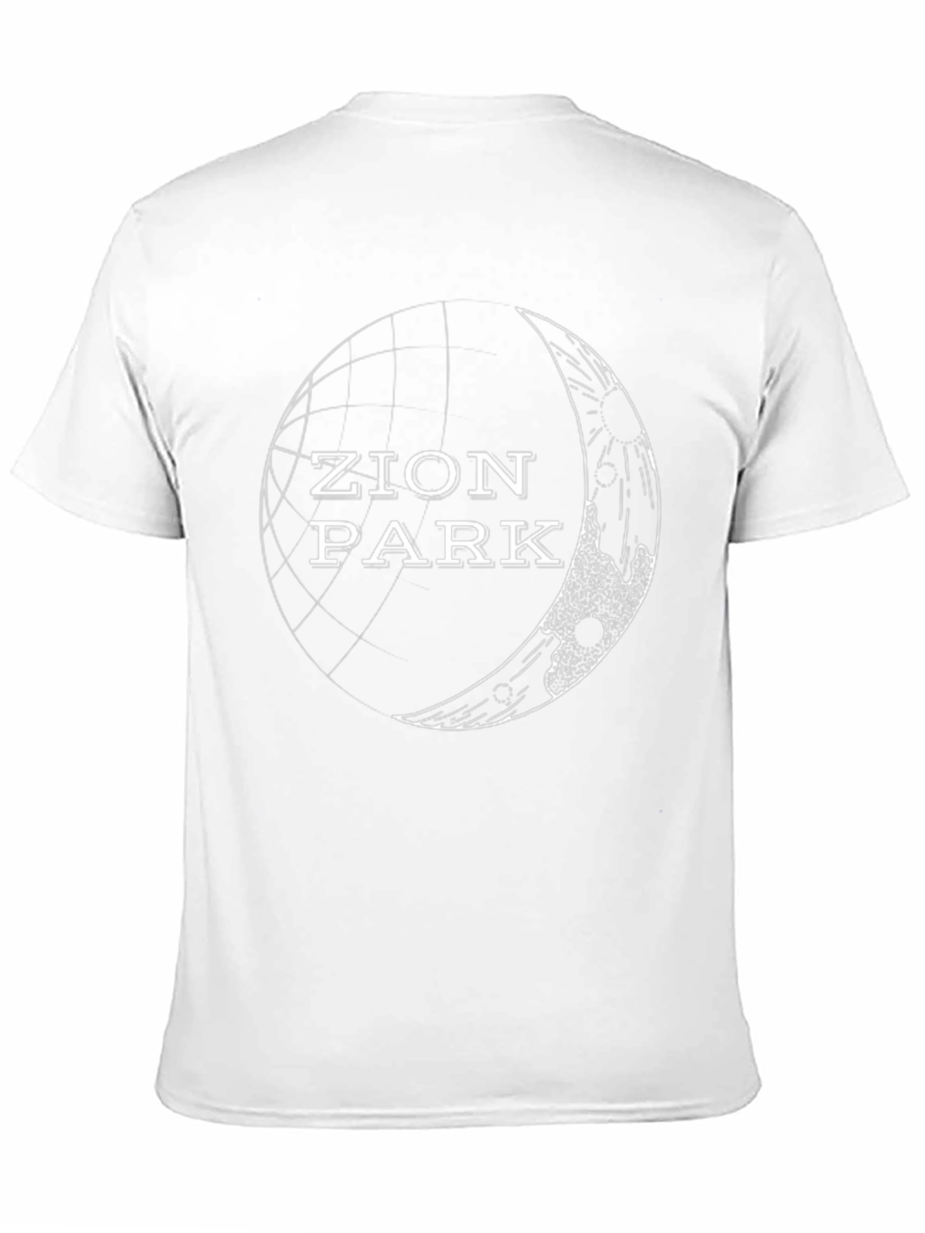 Zion Park Graphic Tee - Cool Black Cotton T-Shirt