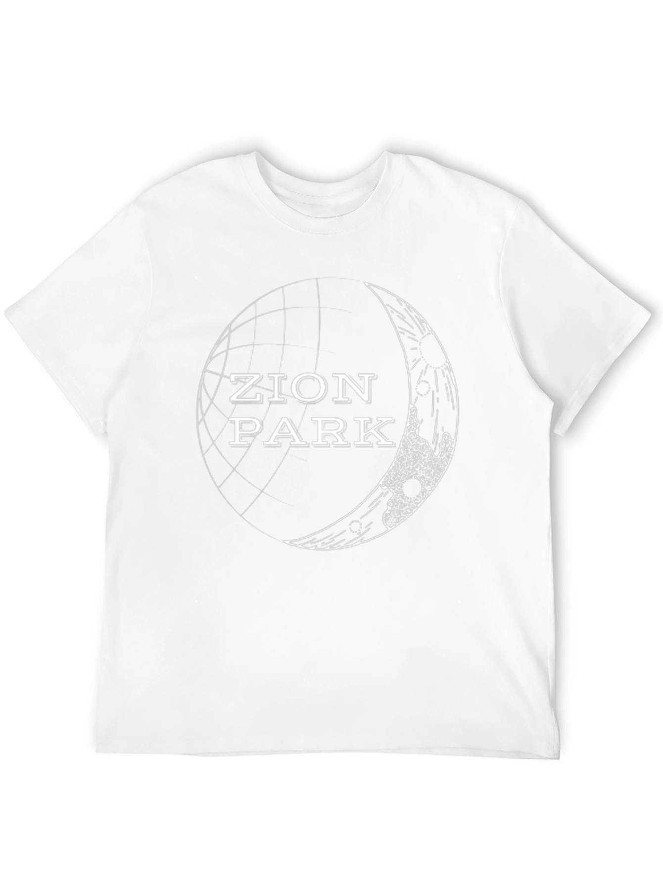 Zion Park Graphic Tee - Cool Black Cotton T-Shirt