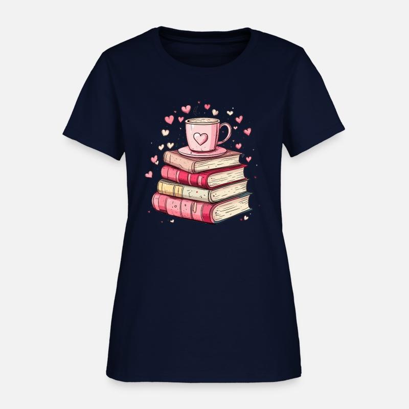 pink red stack of books