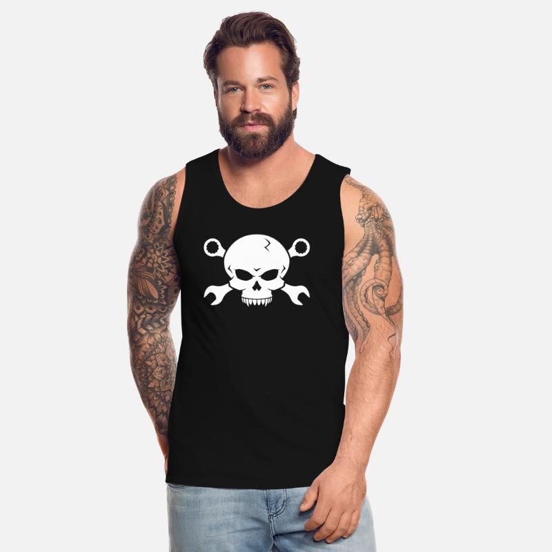 Pirate Skull 'n' Car Tools v.2 (+ your Text)