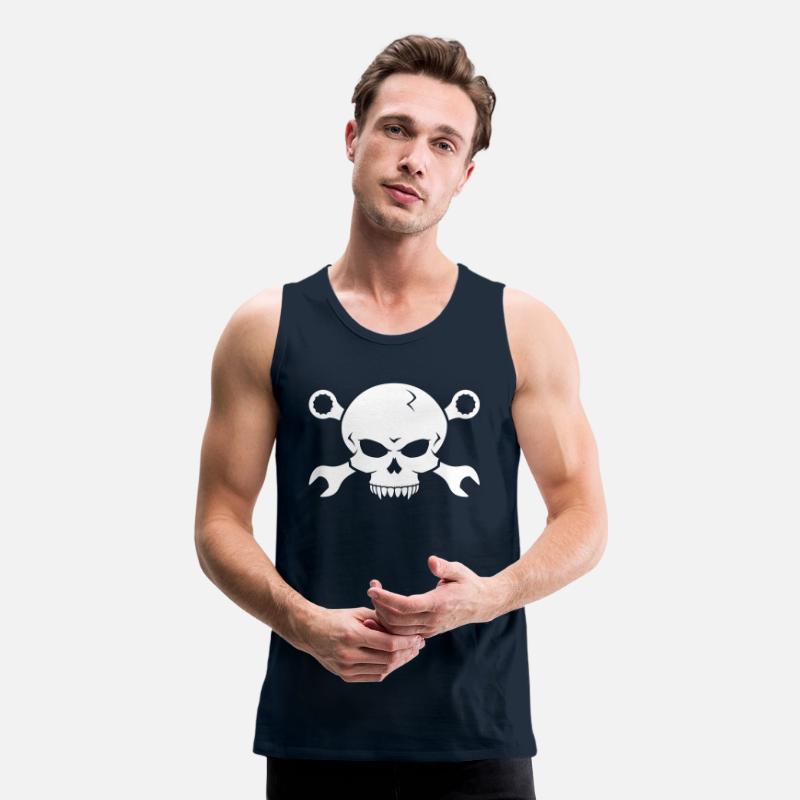 Pirate Skull 'n' Car Tools v.2 (+ your Text)