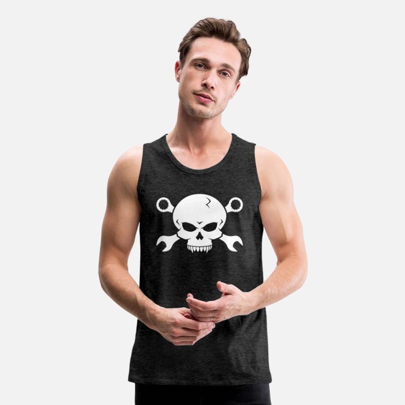 Pirate Skull 'n' Car Tools v.2 (+ your Text)