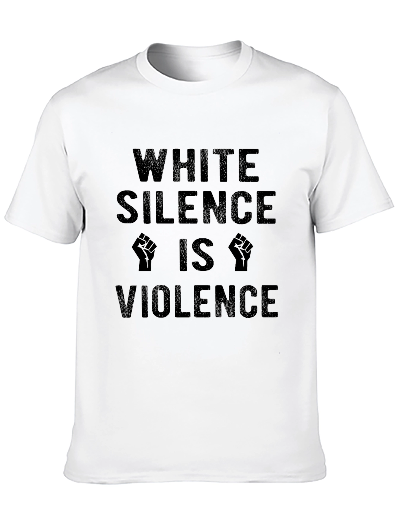White Silence is Violence Graphic T-Shirt