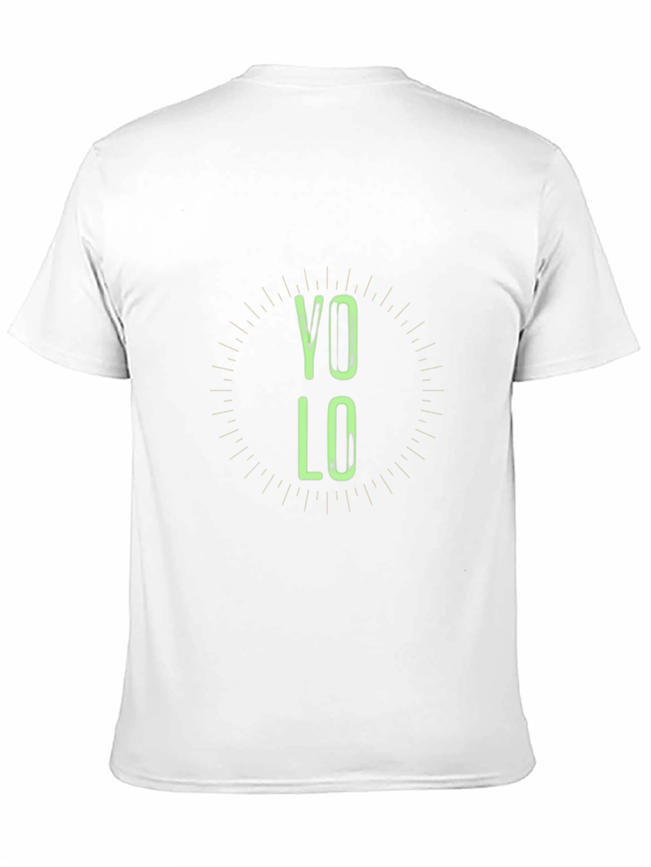 YOLO Graphic Tee - Black Casual T-Shirt
