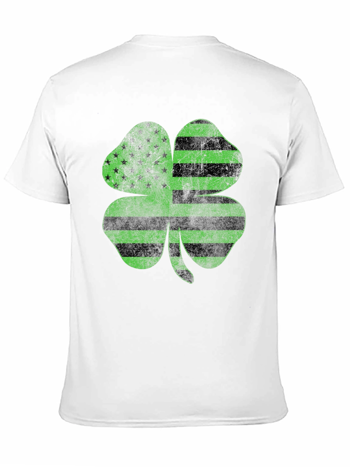 Irish American Flag Clover T-Shirt