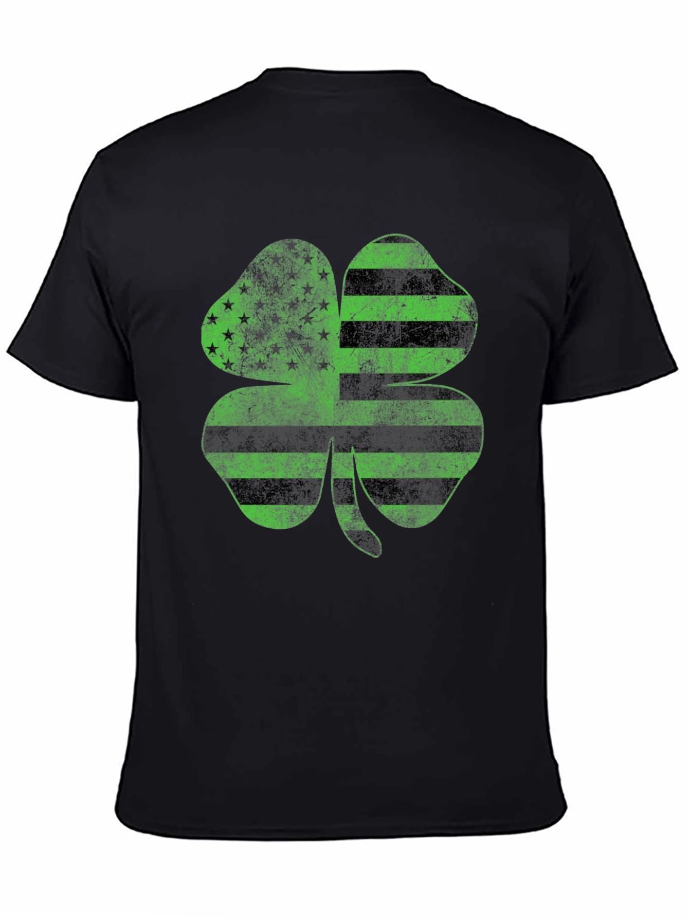 Irish American Flag Clover T-Shirt