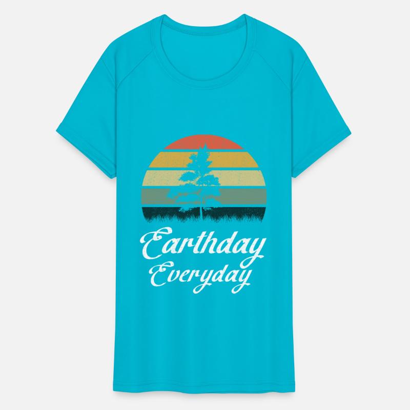 Planet Oceans Day Retro Vintage Earth Day