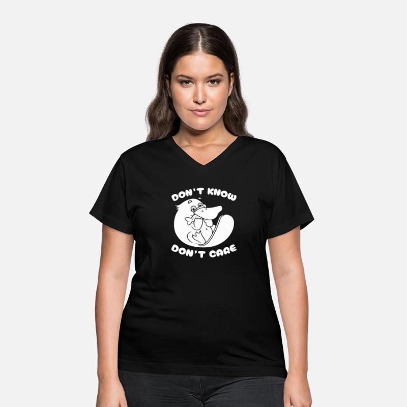 Platypus Funny Dont Know Dont Care