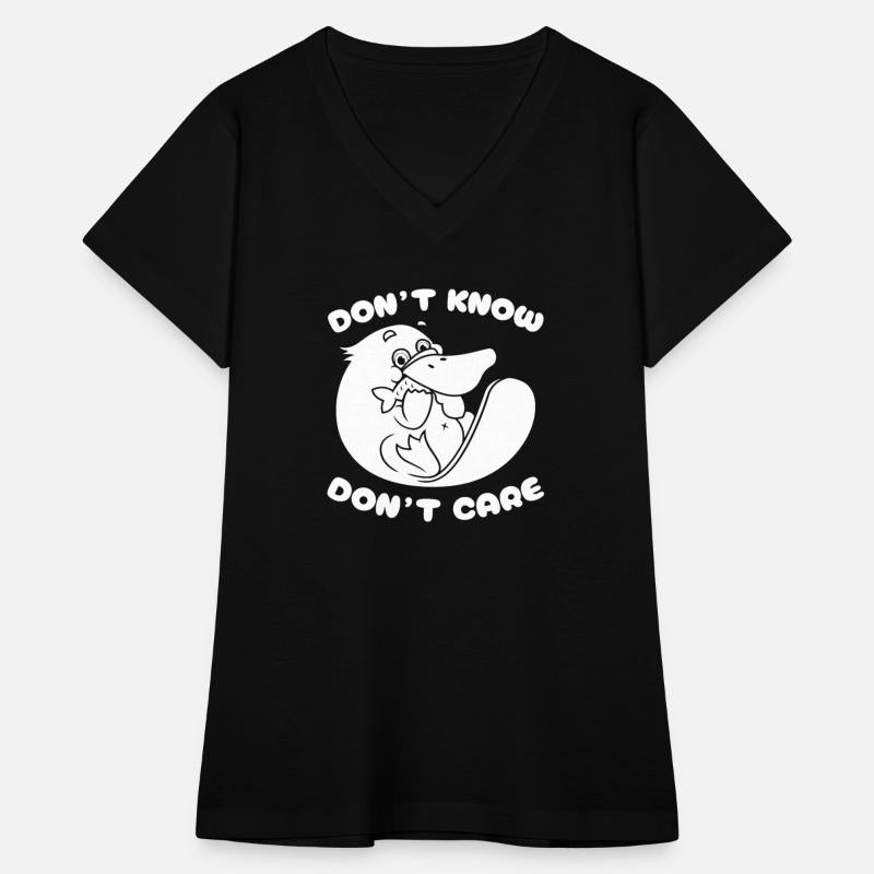 Platypus Funny Dont Know Dont Care