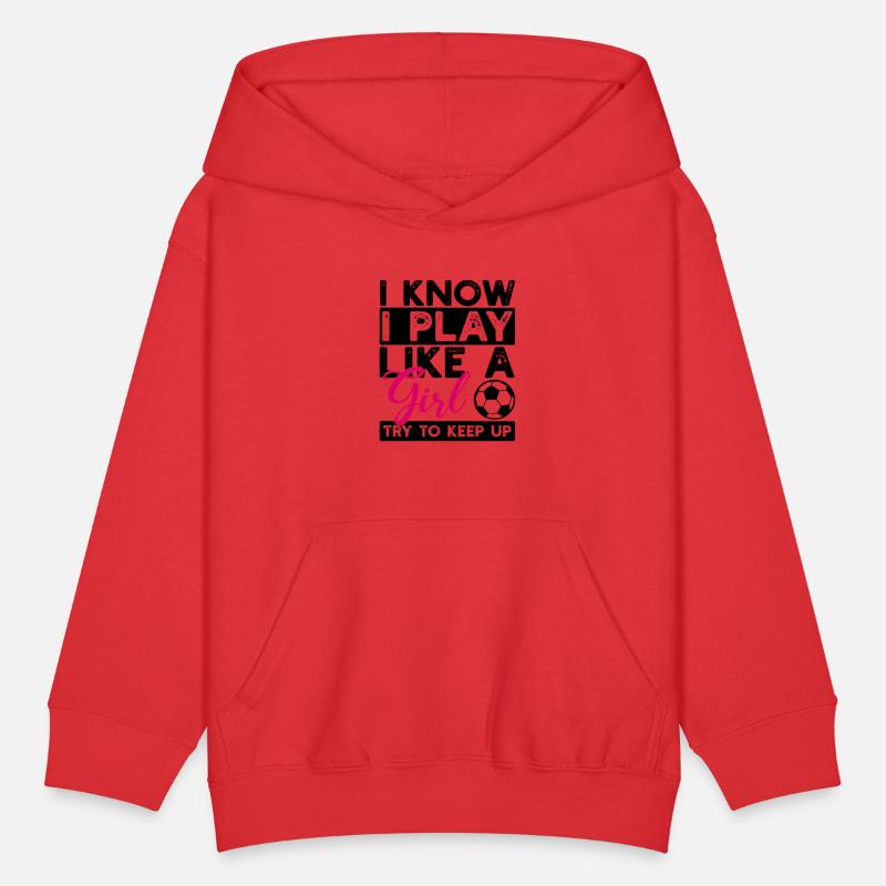 Play like a Girl Soccer Football Girls Gift