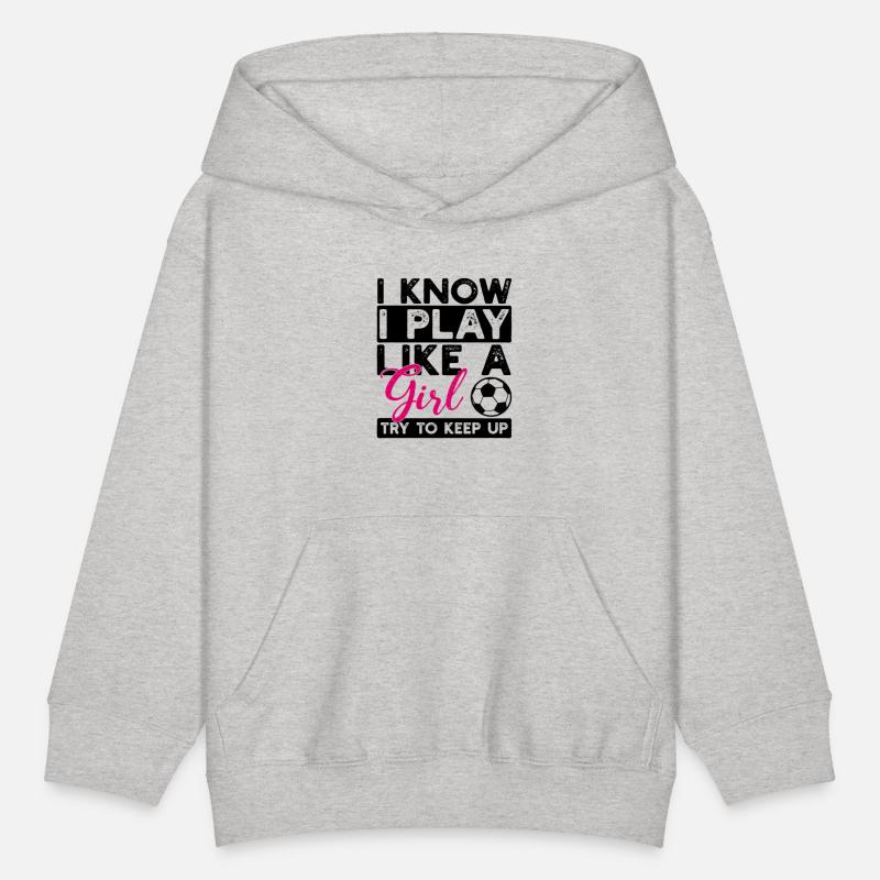 Play like a Girl Soccer Football Girls Gift