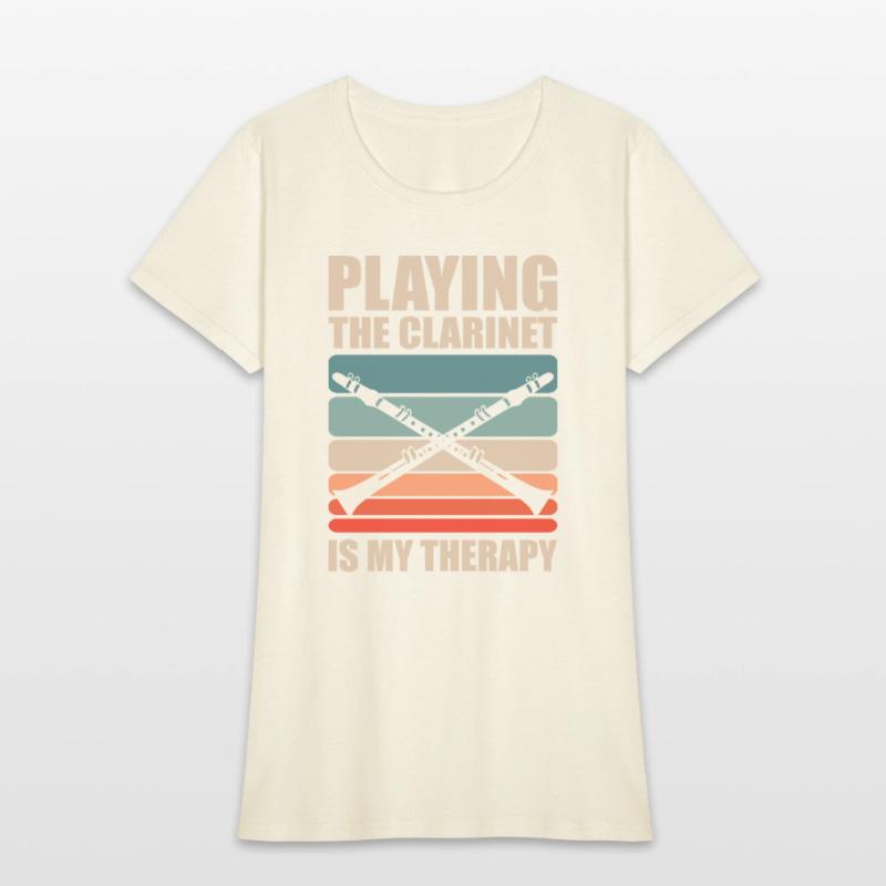 Playing The Clarinet Is My Therapy Musician