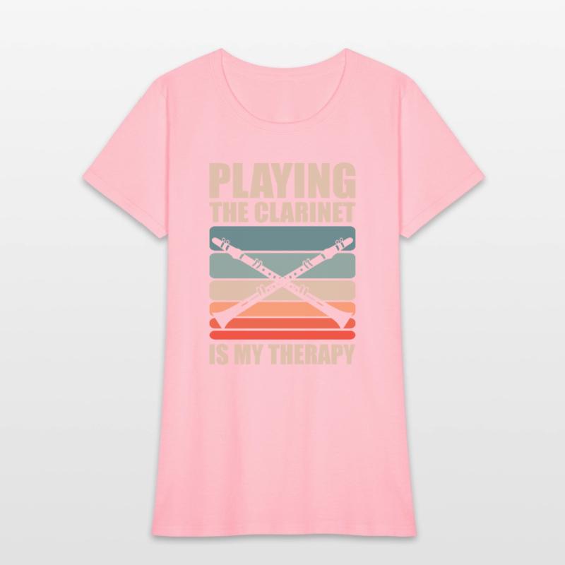 Playing The Clarinet Is My Therapy Musician