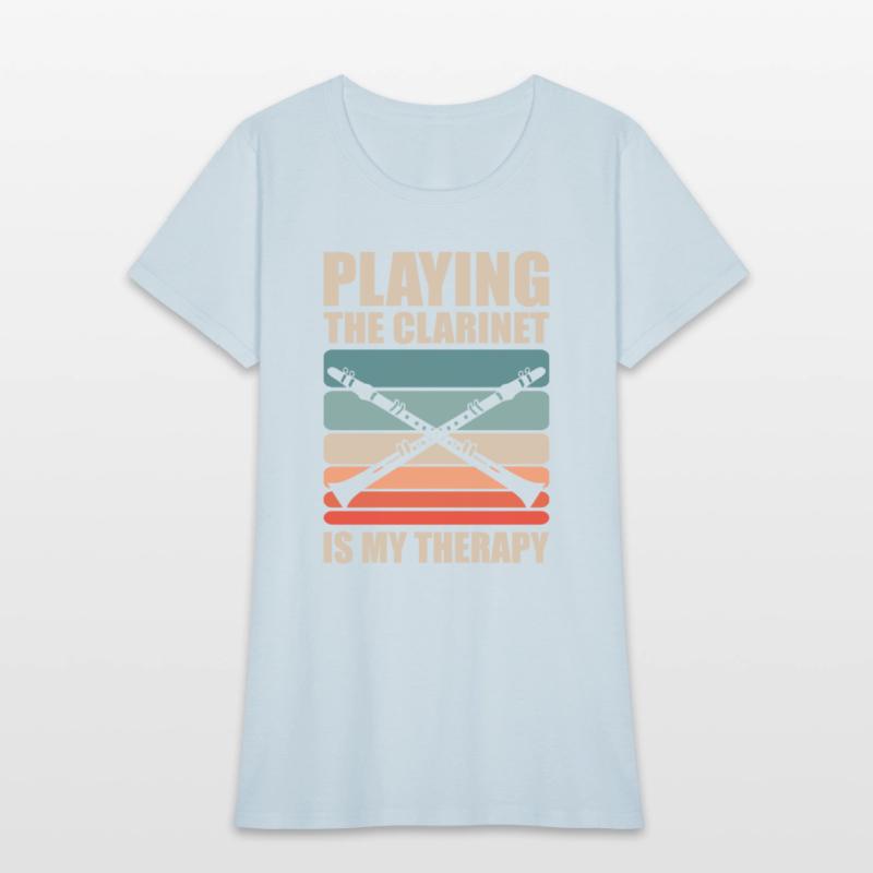 Playing The Clarinet Is My Therapy Musician