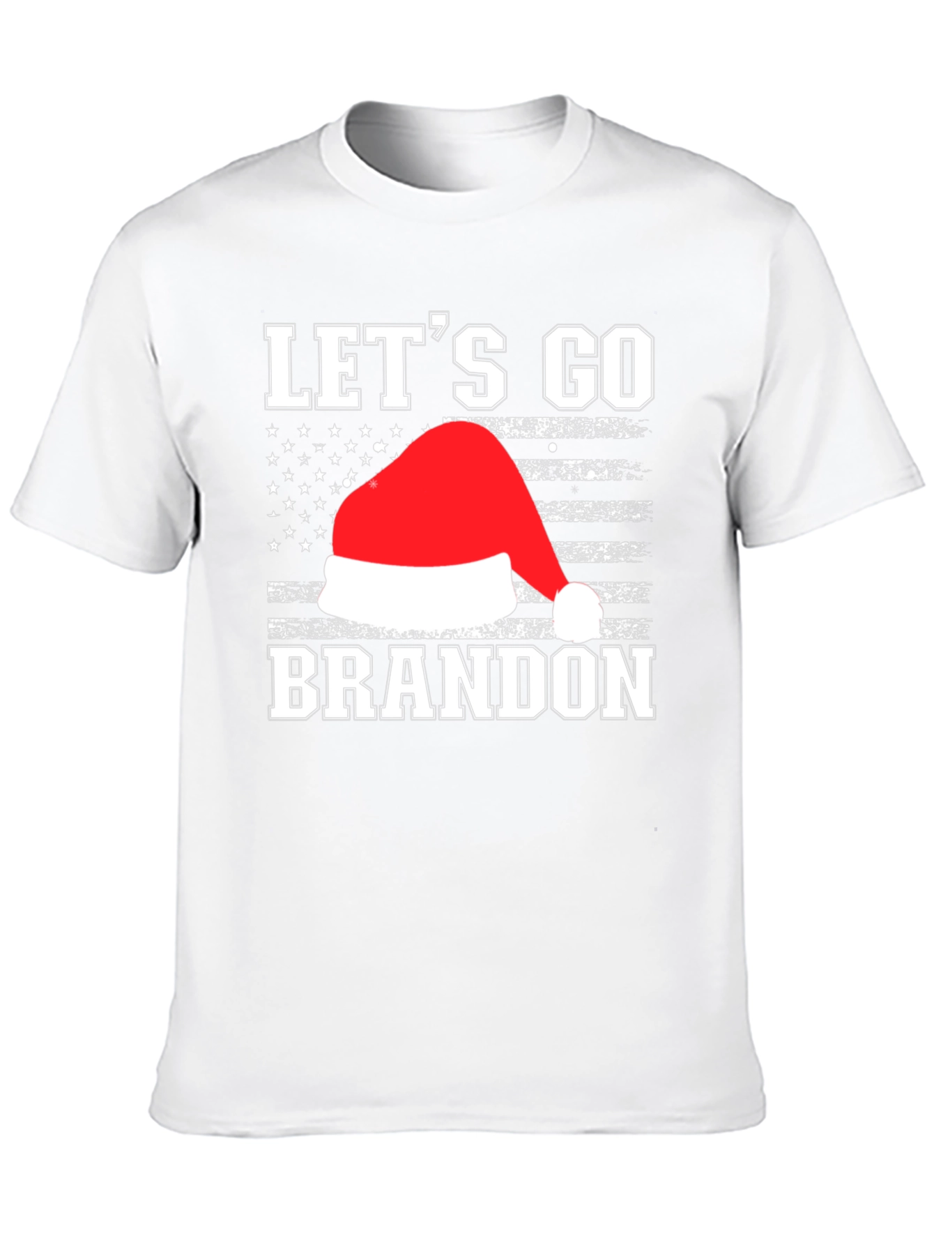Lets Go Brandon Santa Hat T-Shirt
