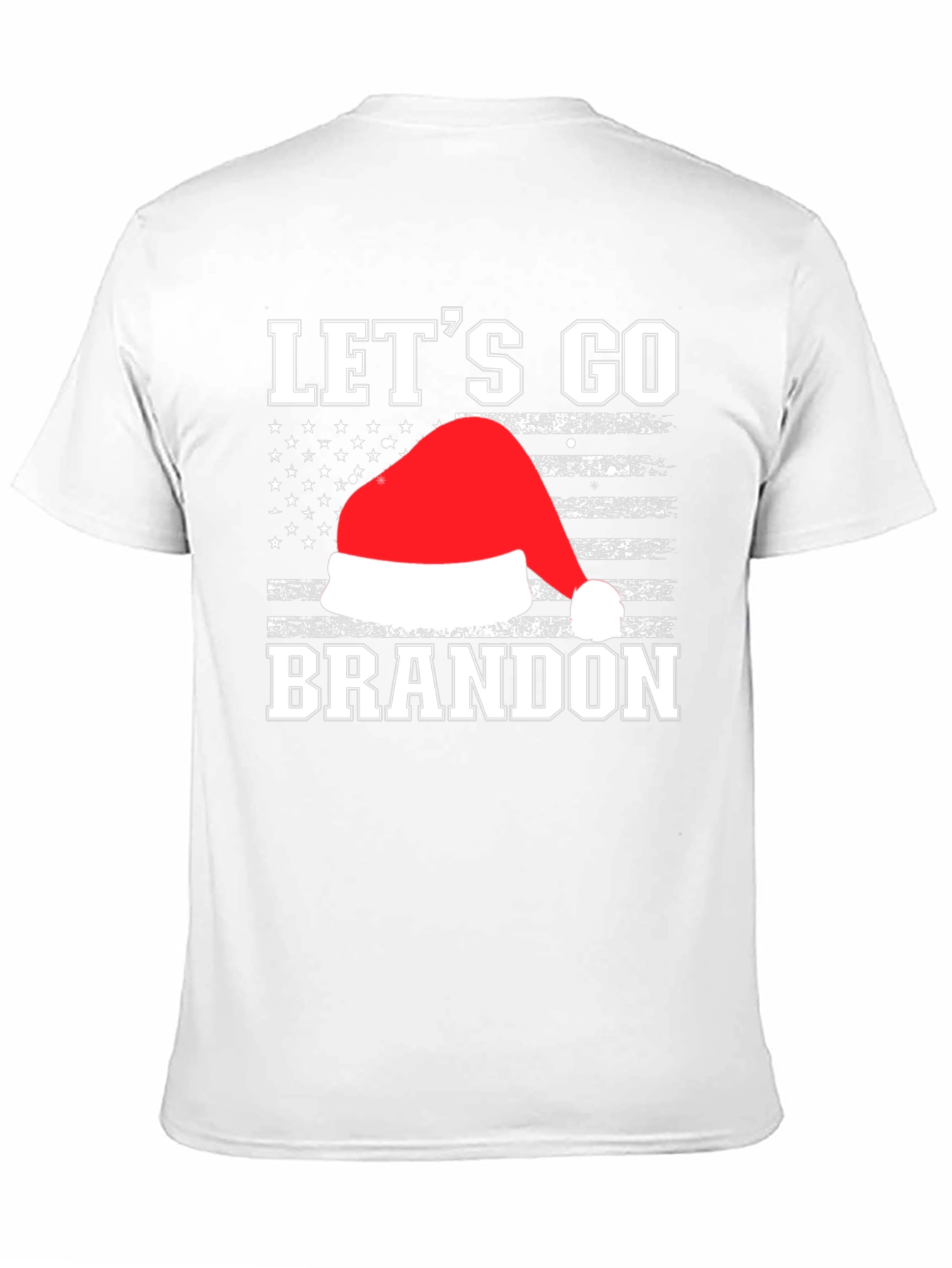 Lets Go Brandon Santa Hat T-Shirt