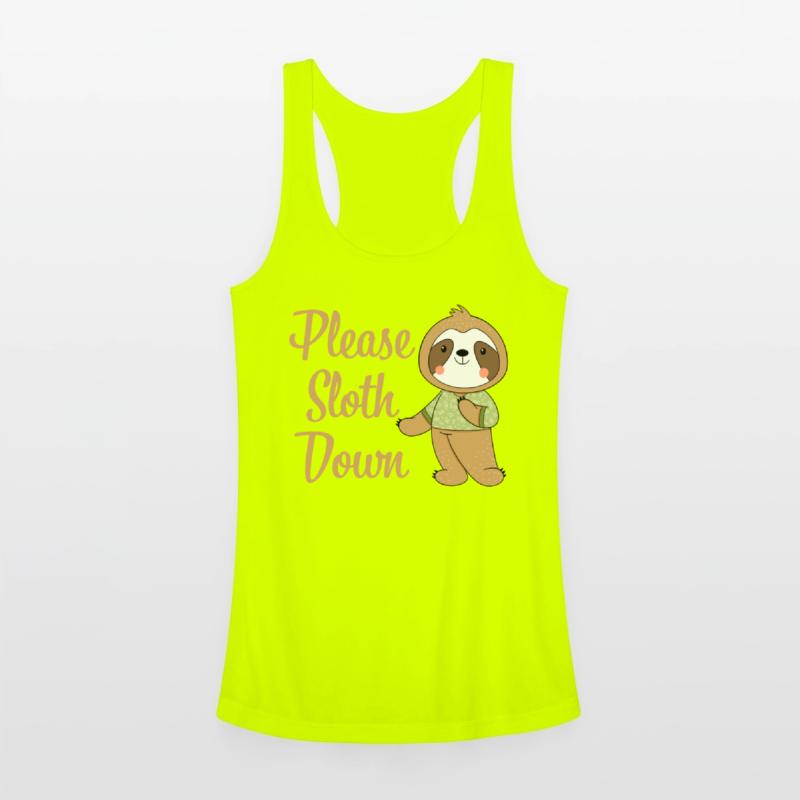 Please Sloth Down Design