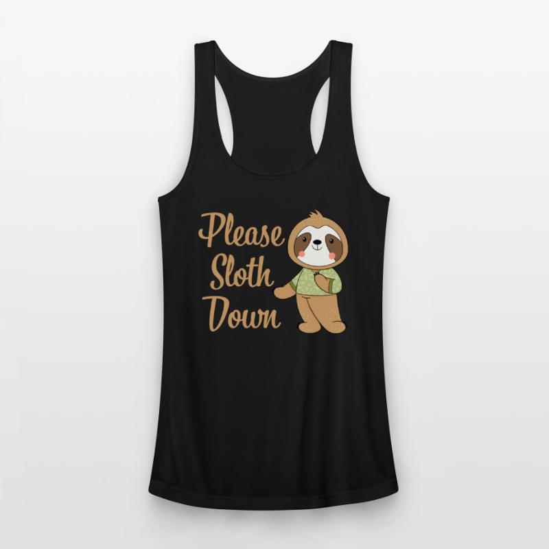 Please Sloth Down Design