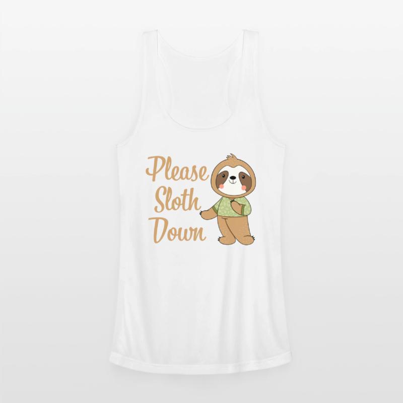 Please Sloth Down Design