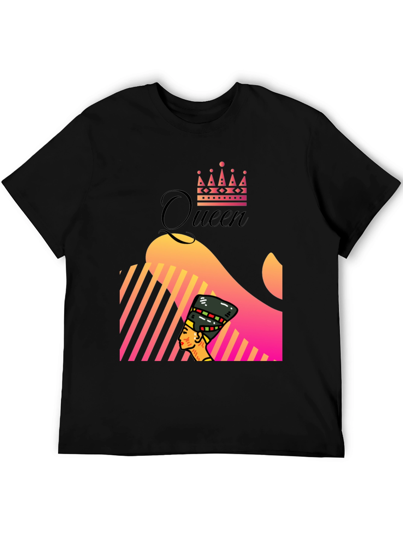 Queen Nefertiti Graphic Tee - Unique Design
