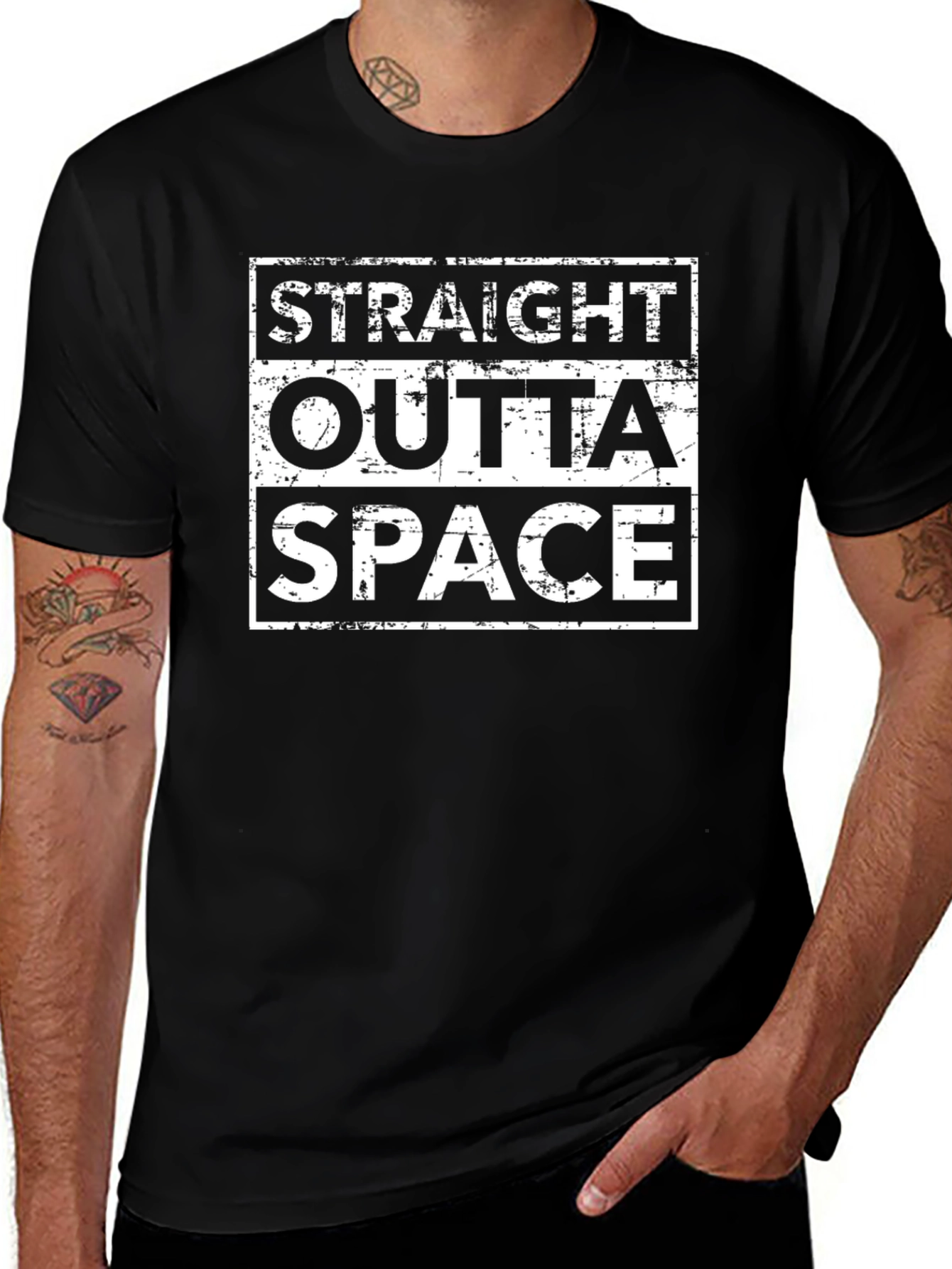 Straight Outta Space Graphic Tee