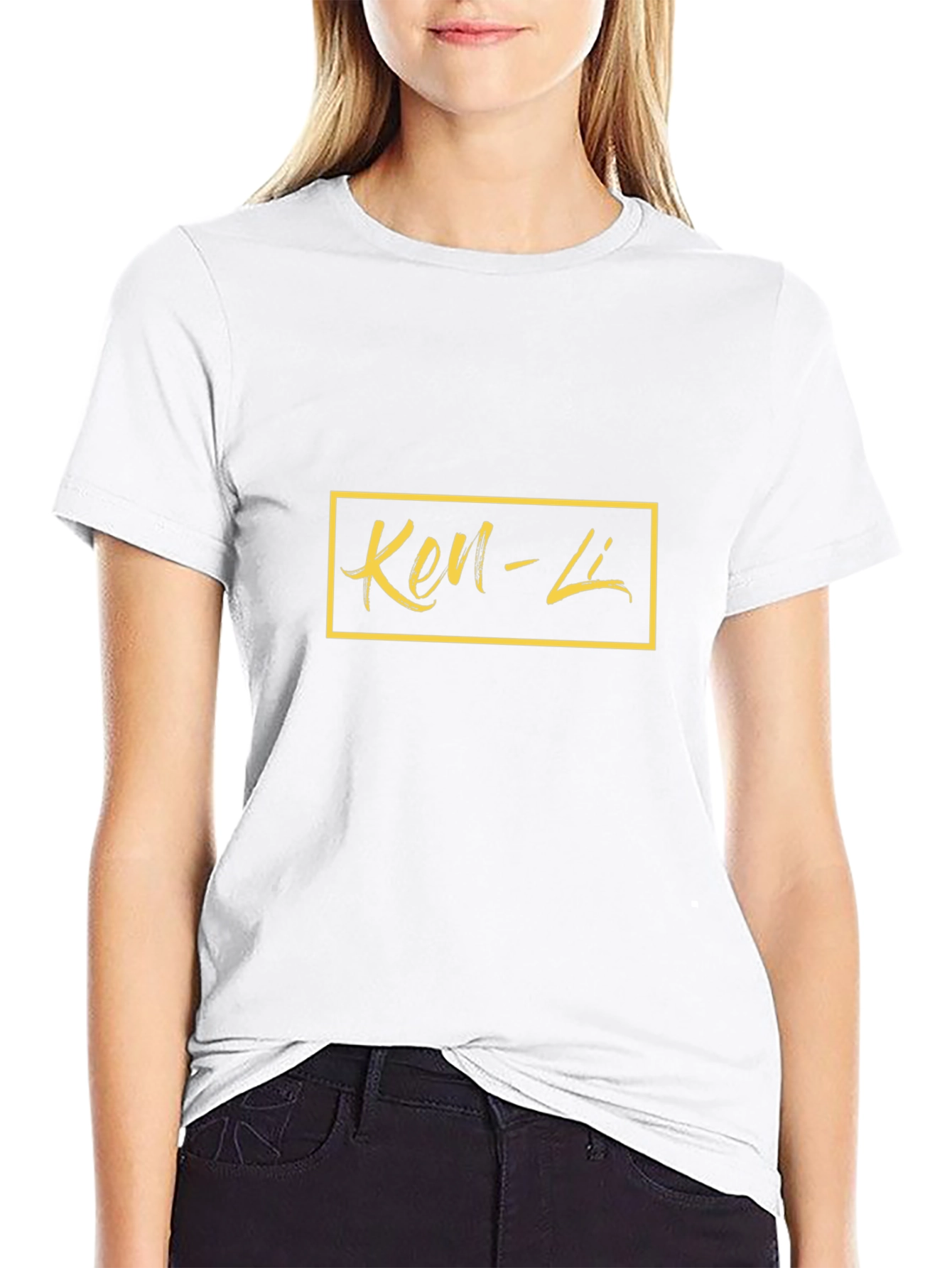 Ken-Li Graphic Tee - Stylish Black Cotton T-Shirt