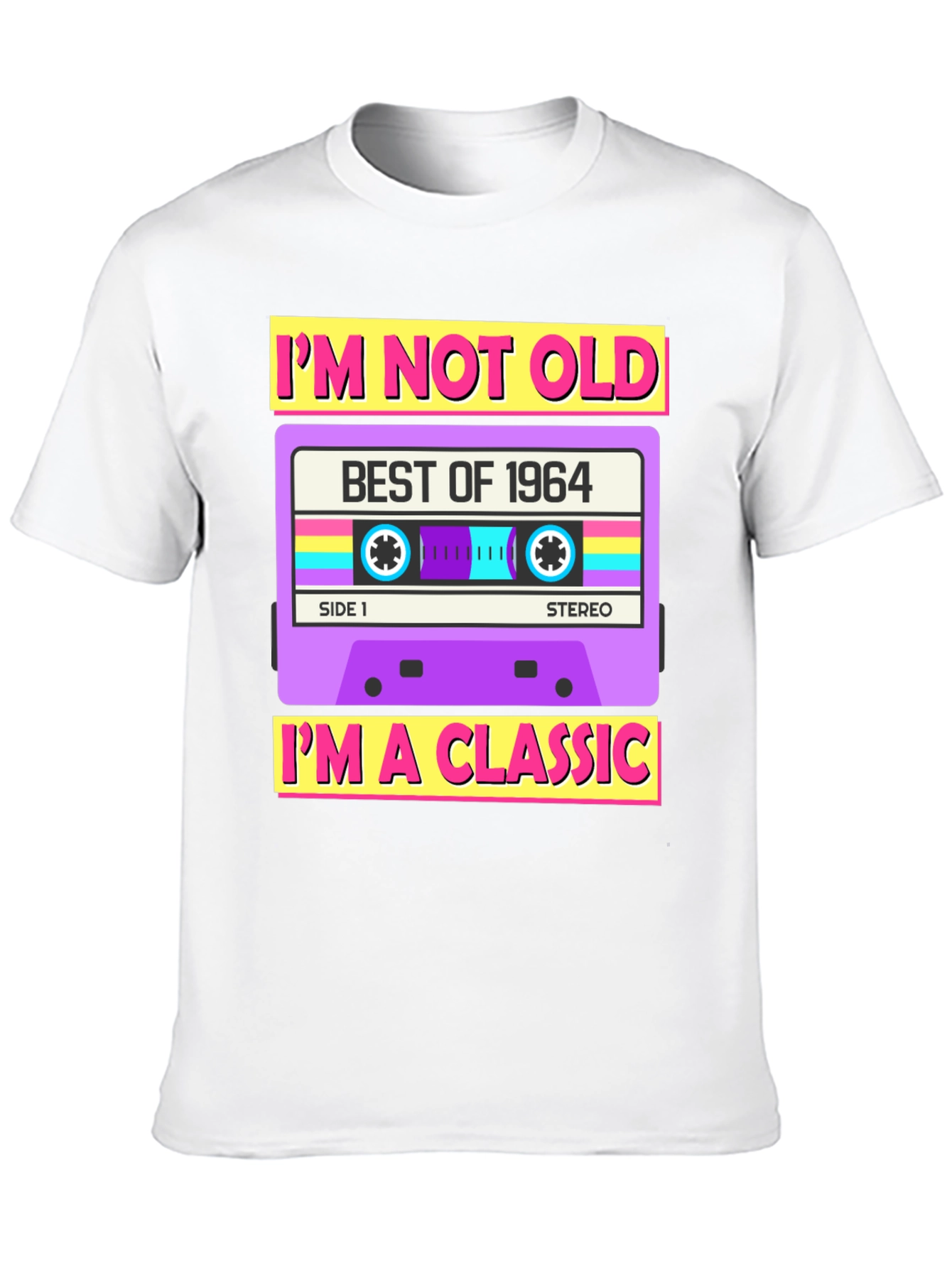 Im Not Old Im A Classic 1964 Cassette T-Shirt