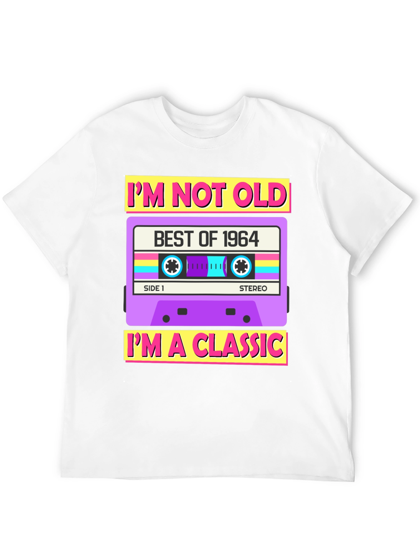 Im Not Old Im A Classic 1964 Cassette T-Shirt