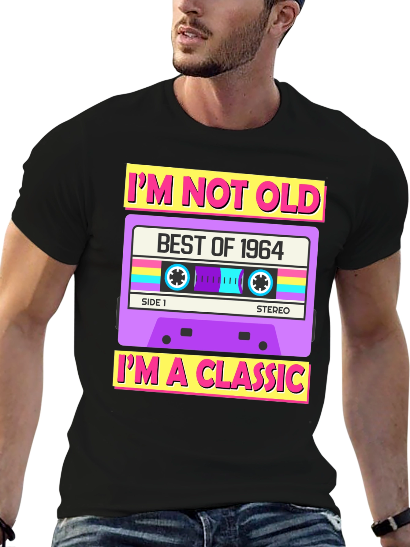 Im Not Old Im A Classic 1964 Cassette T-Shirt