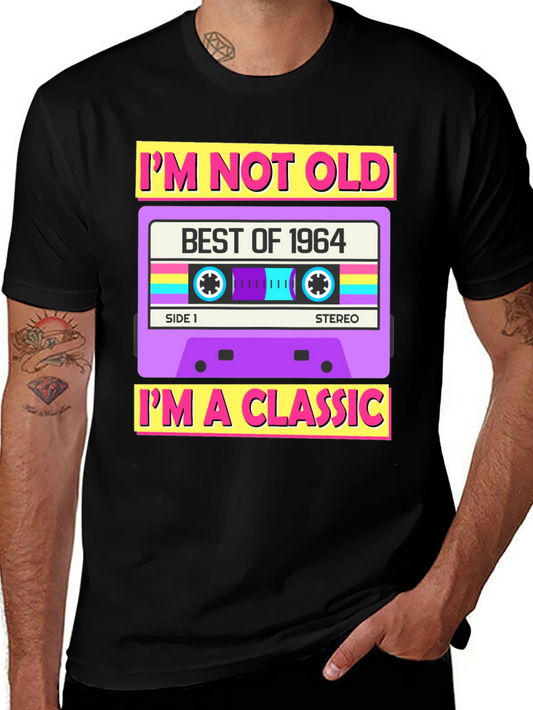 Im Not Old Im A Classic 1964 Cassette T-Shirt