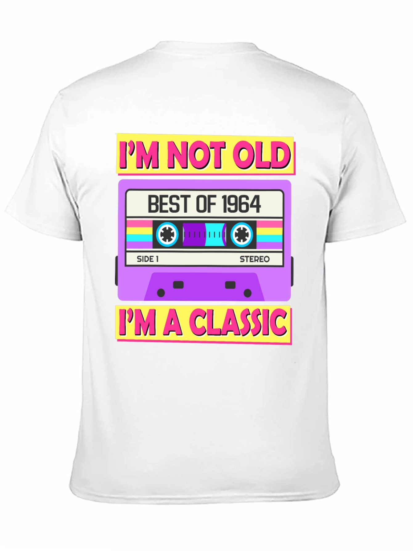 Im Not Old Im A Classic 1964 Cassette T-Shirt
