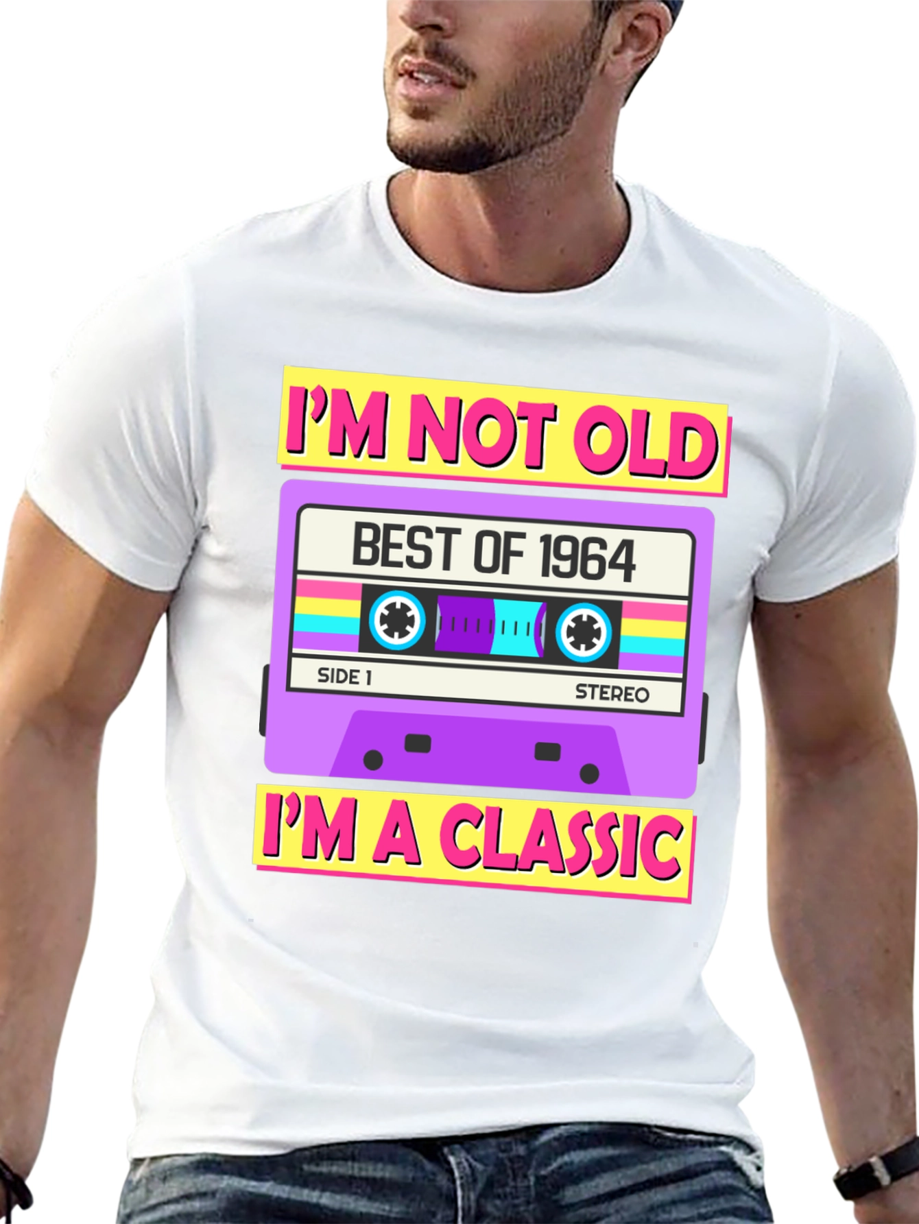 Im Not Old Im A Classic 1964 Cassette T-Shirt