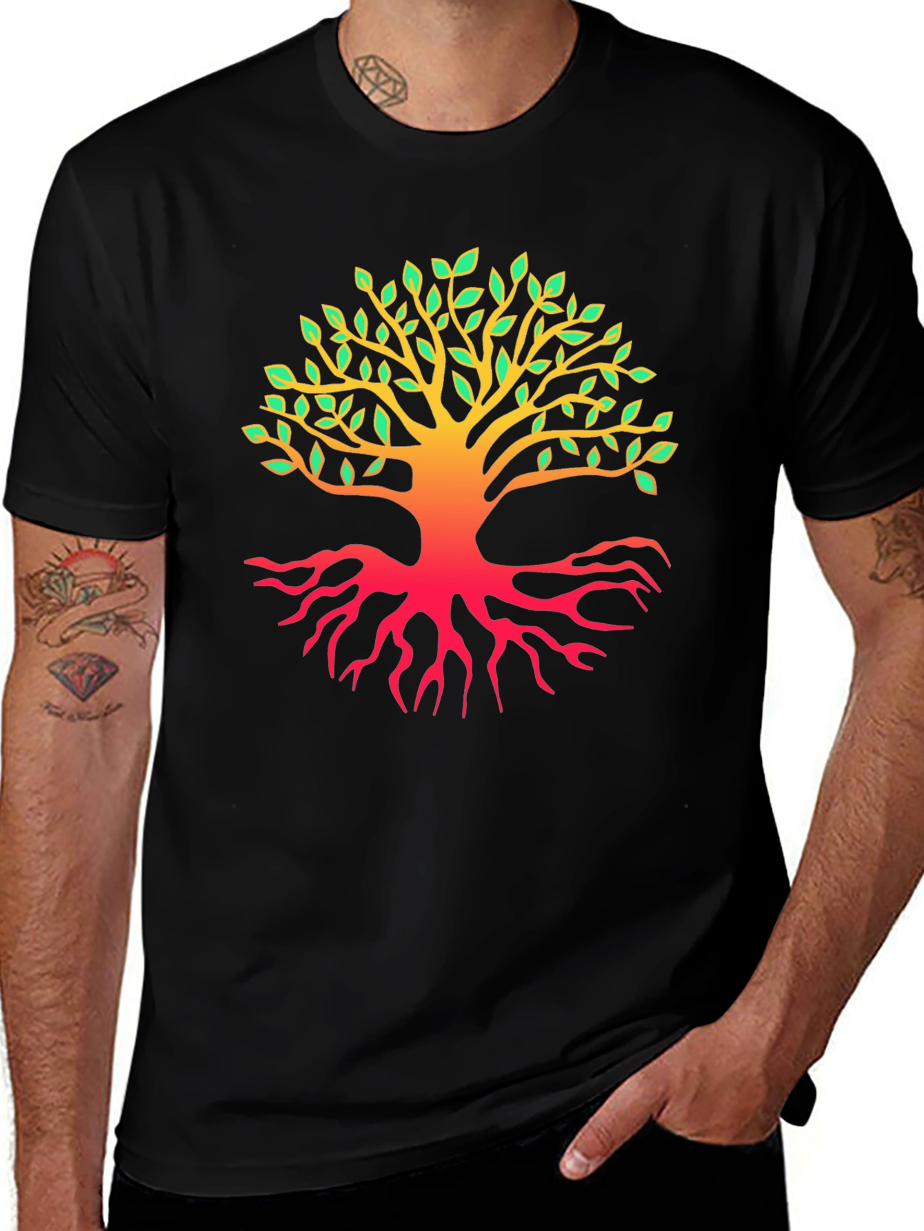 Tree of Life Graphic Tee - Unique Design