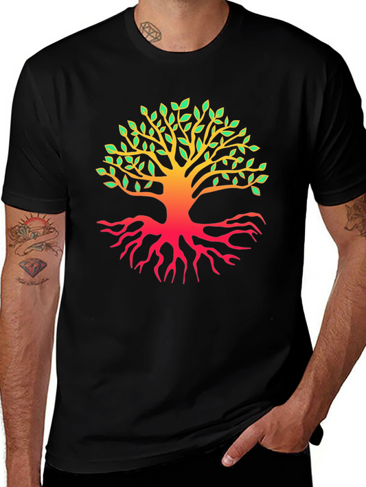 Tree of Life Graphic Tee - Unique Design