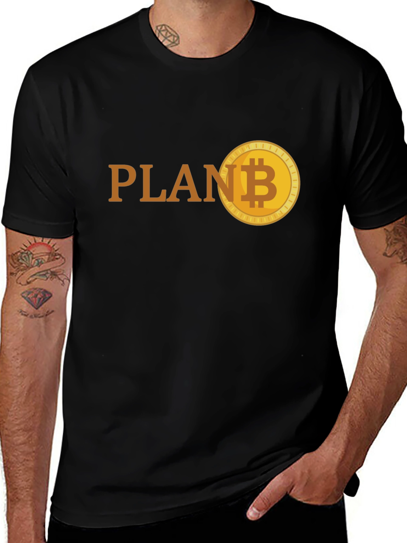 Plan B Bitcoin Tee - Crypto Investor Shirt