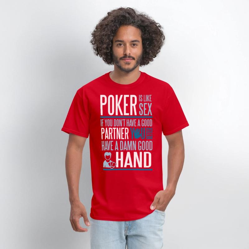 Poker is like Sex. Better have a good hand