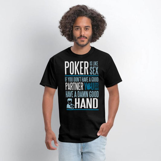 Poker is like Sex. Better have a good hand