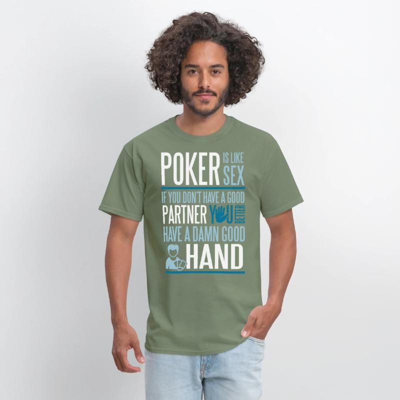 Poker is like Sex. Better have a good hand