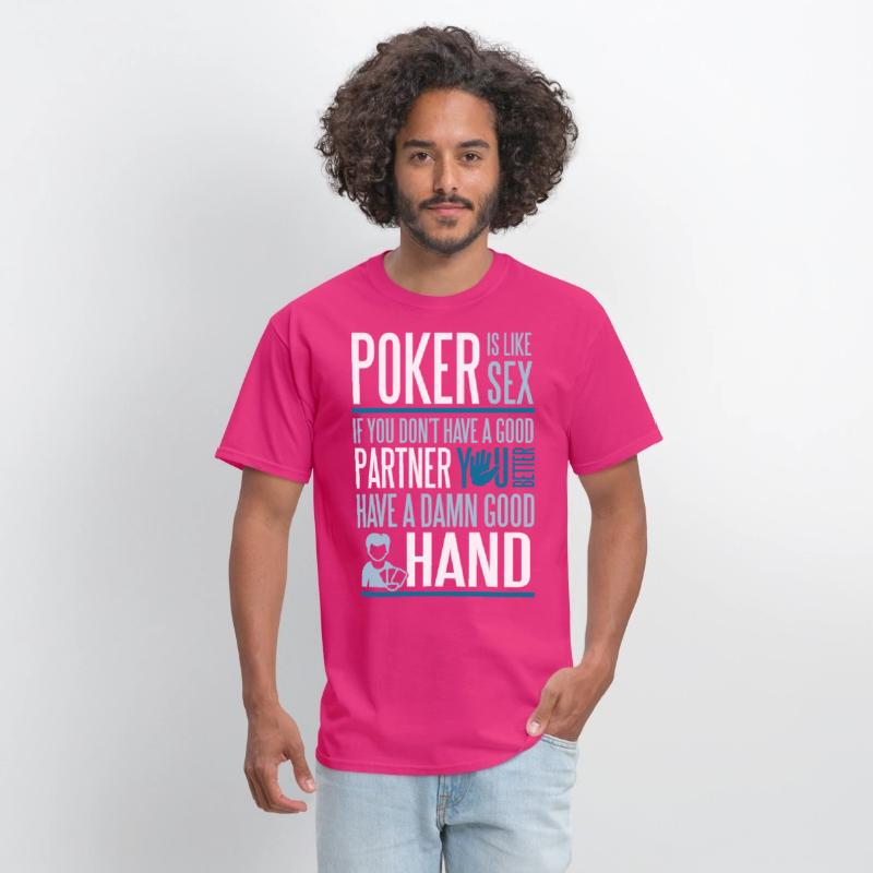 Poker is like Sex. Better have a good hand