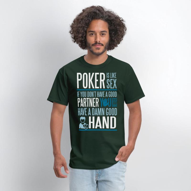 Poker is like Sex. Better have a good hand