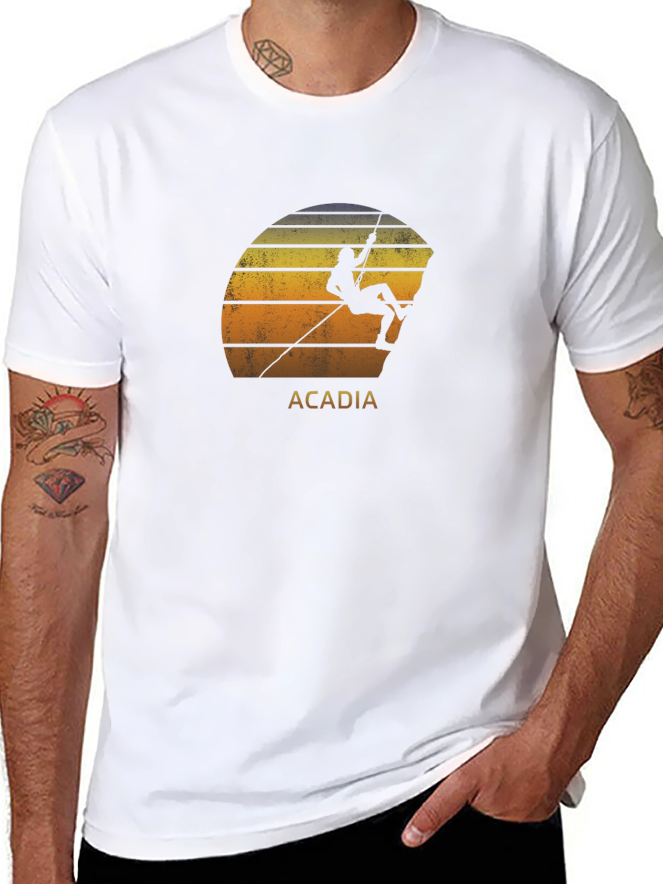 Acadia National Park Climbing T-Shirt