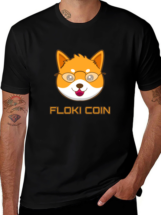 Floki Coin Shiba Inu T-Shirt – Crypto Dog Meme Tee