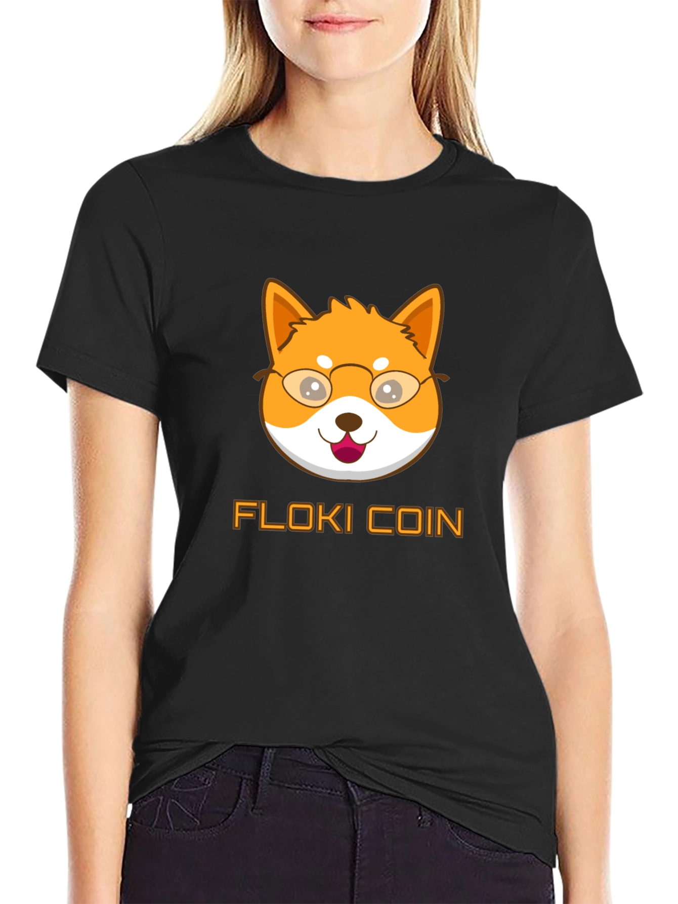 Floki Coin Shiba Inu T-Shirt – Crypto Dog Meme Tee