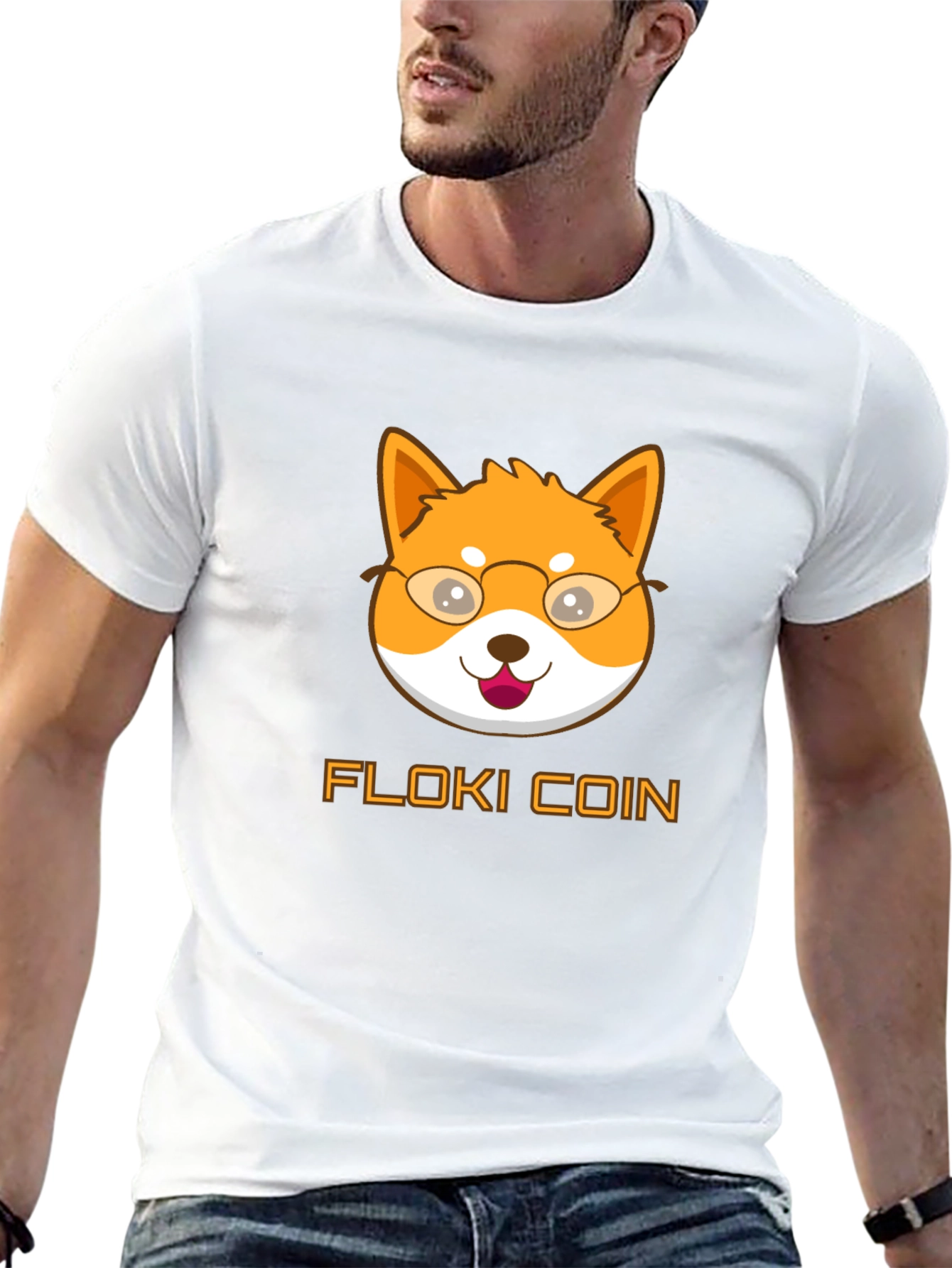 Floki Coin Shiba Inu T-Shirt – Crypto Dog Meme Tee