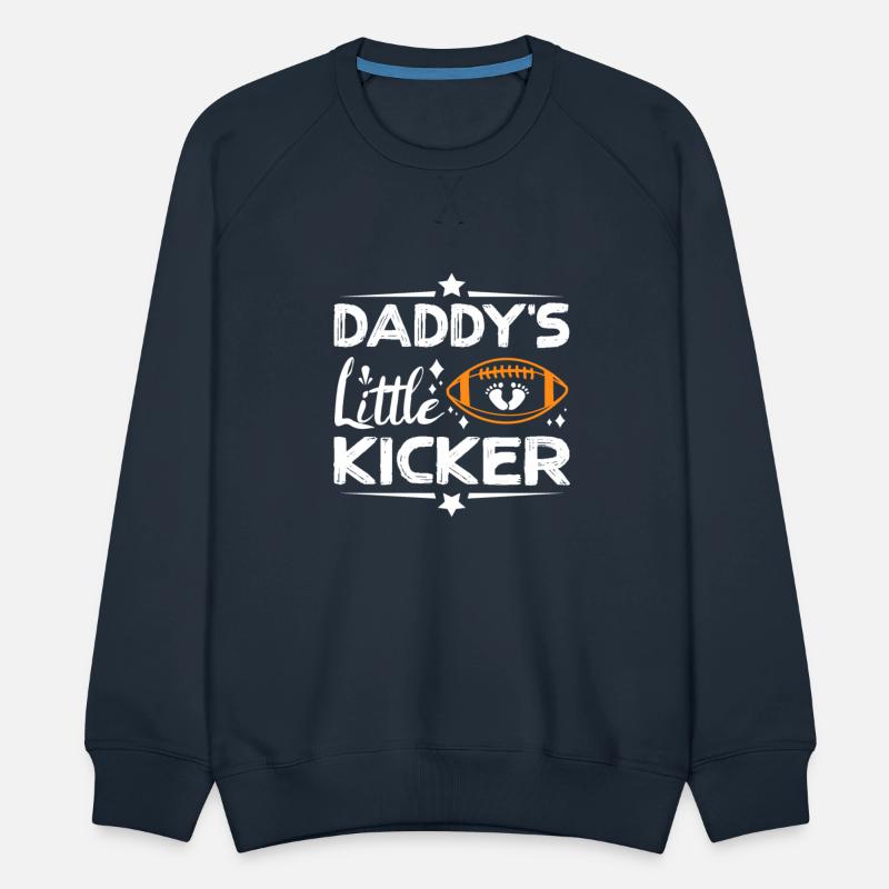 Pregnancy Football Daddy's little kicker