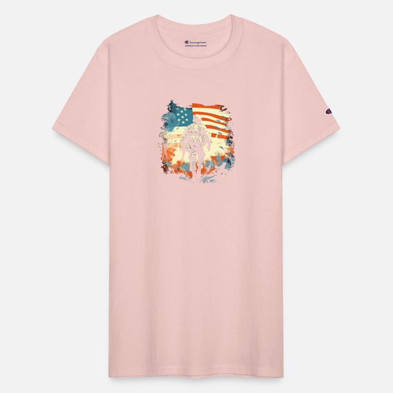 Pride of a Patriot Defender of Freedom US Soldier