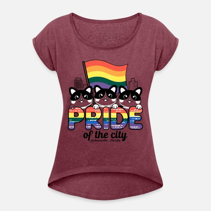 Pride of Jacksonville City Florida USA Rainbow Fla