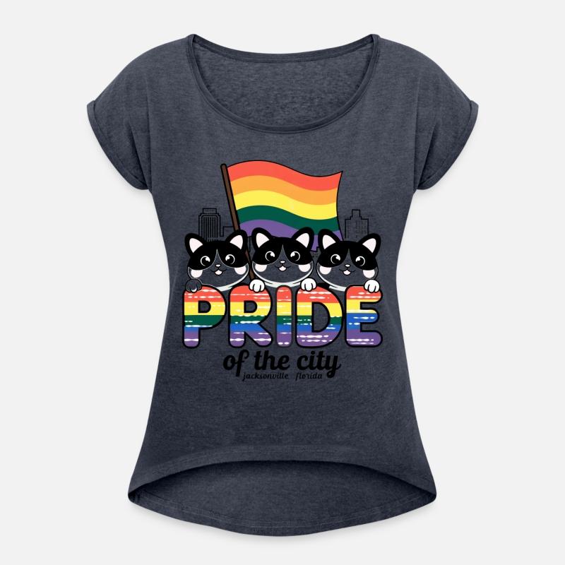 Pride of Jacksonville City Florida USA Rainbow Fla