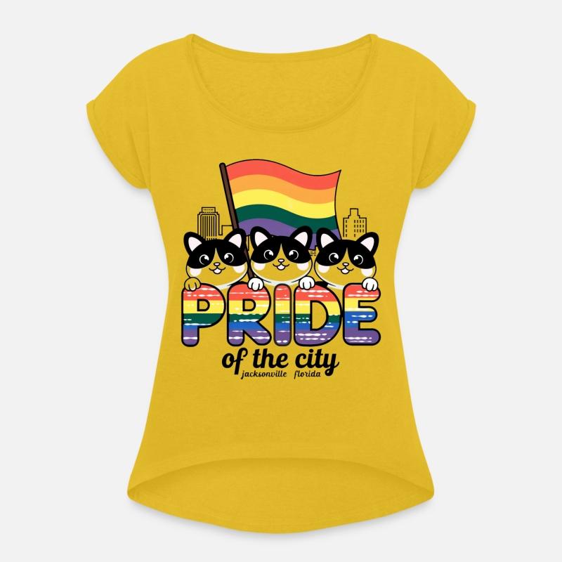 Pride of Jacksonville City Florida USA Rainbow Fla